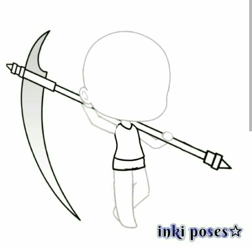 Гача эскизы для рисования