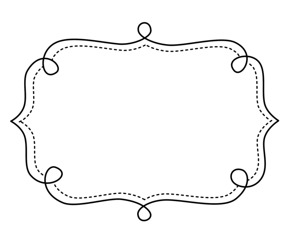 Фигурная рамка