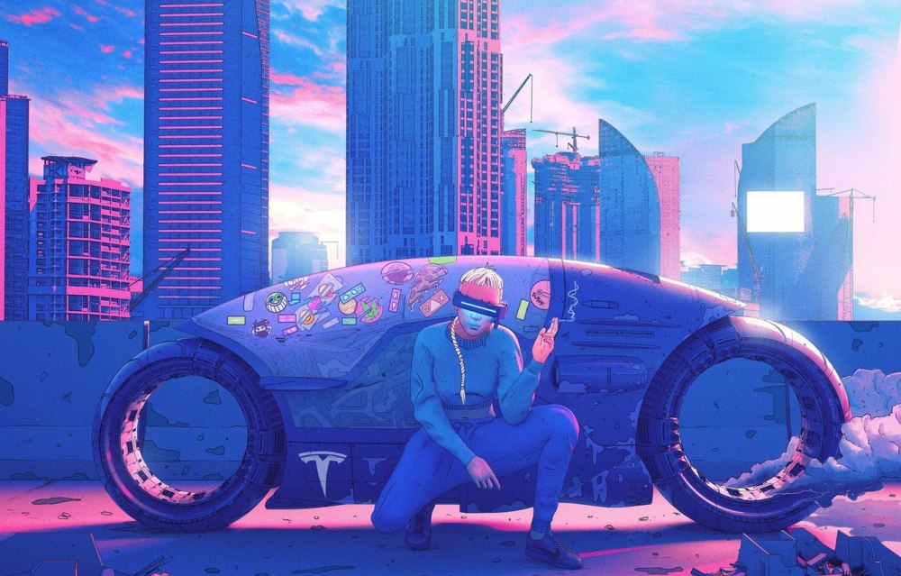 Машины в стиле Cyberpunk