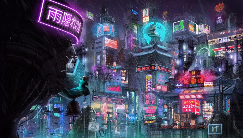 Cyberpunk 2077 Япония