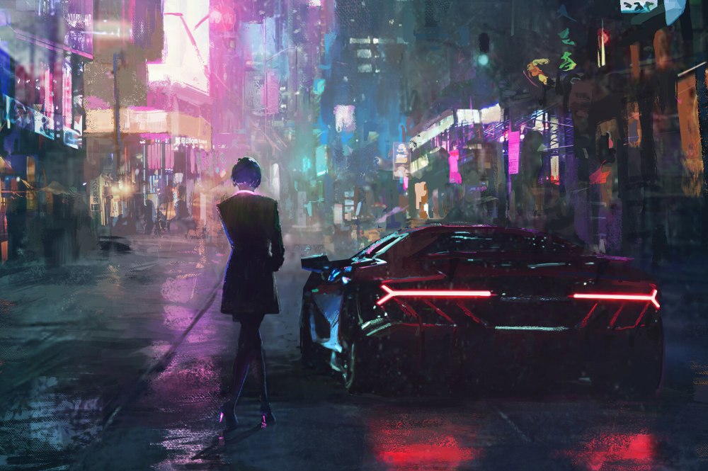 Cyberpunk 2077 фон