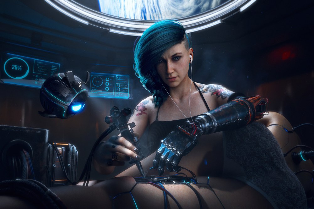 Найт Сити Cyberpunk 2077