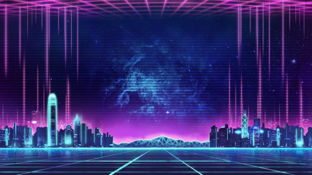 Cyberpunk фон 4к