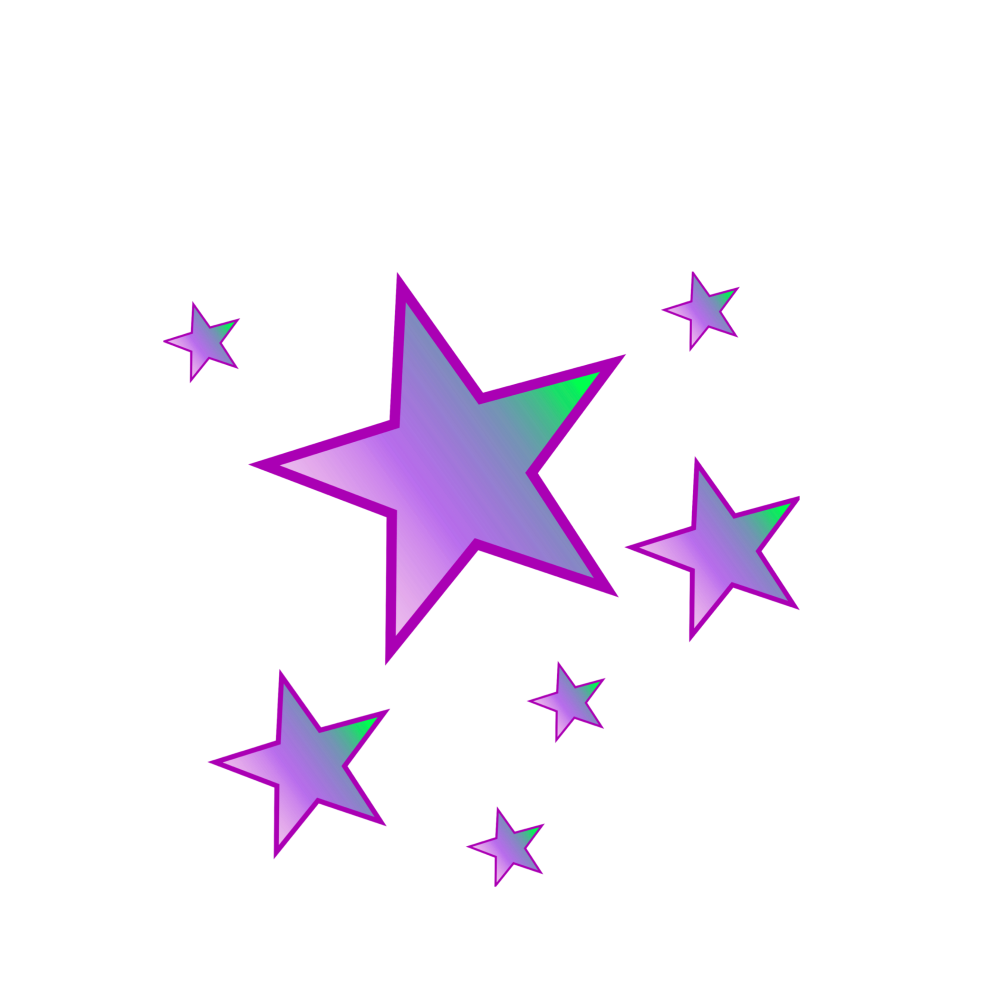 Звездочки без фона