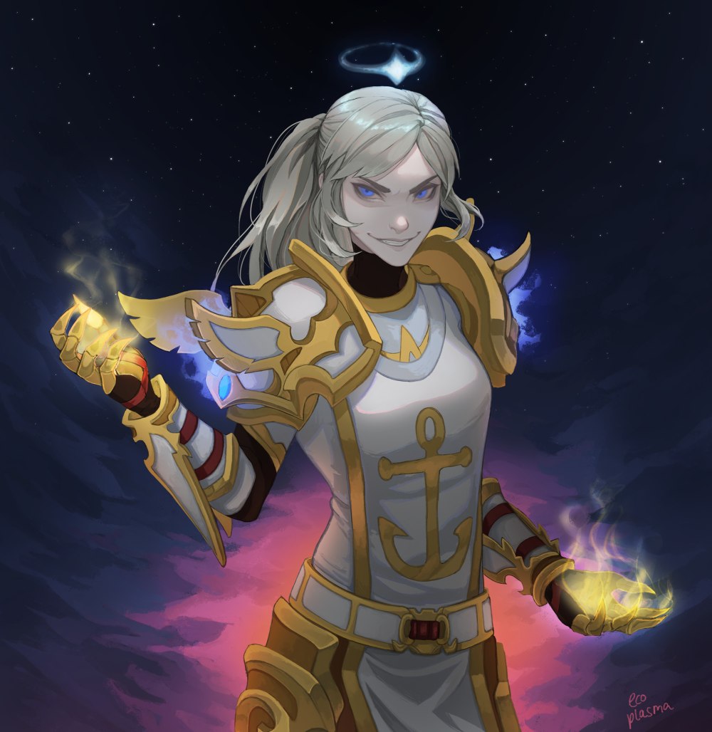 Warcraft Art Паладин