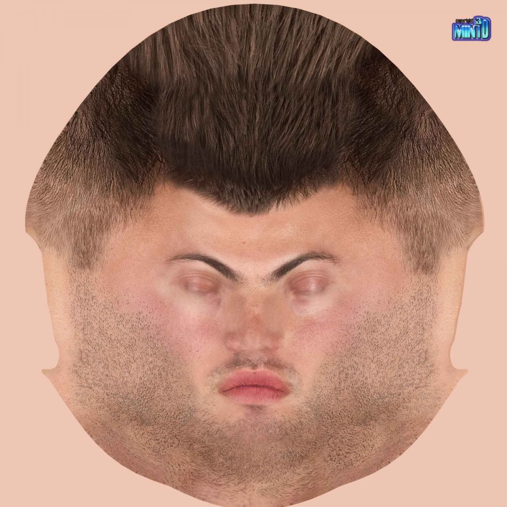 Текстура головы