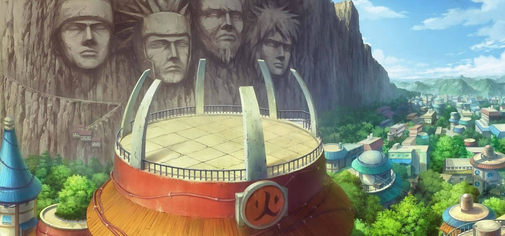 Naruto деревня скрытого листа