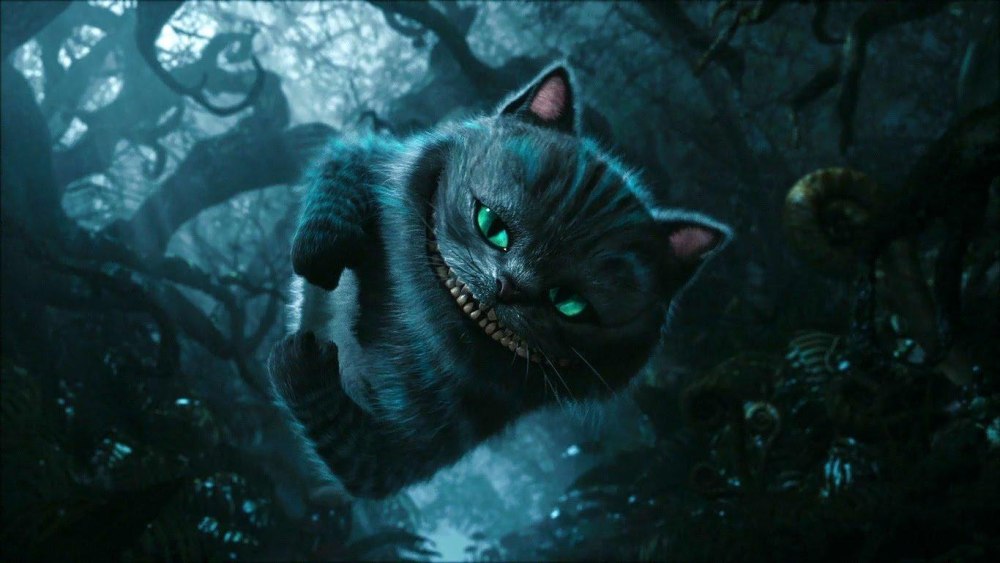 Чеширский кот арт