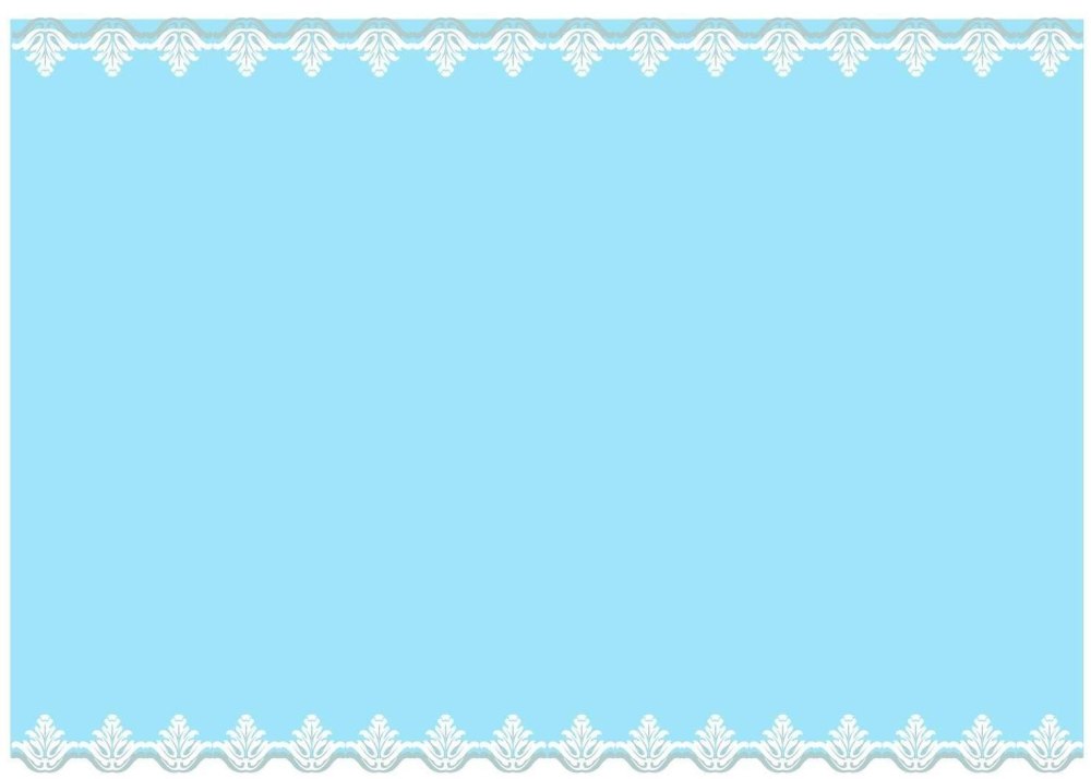 Голубой фон с рамочкой