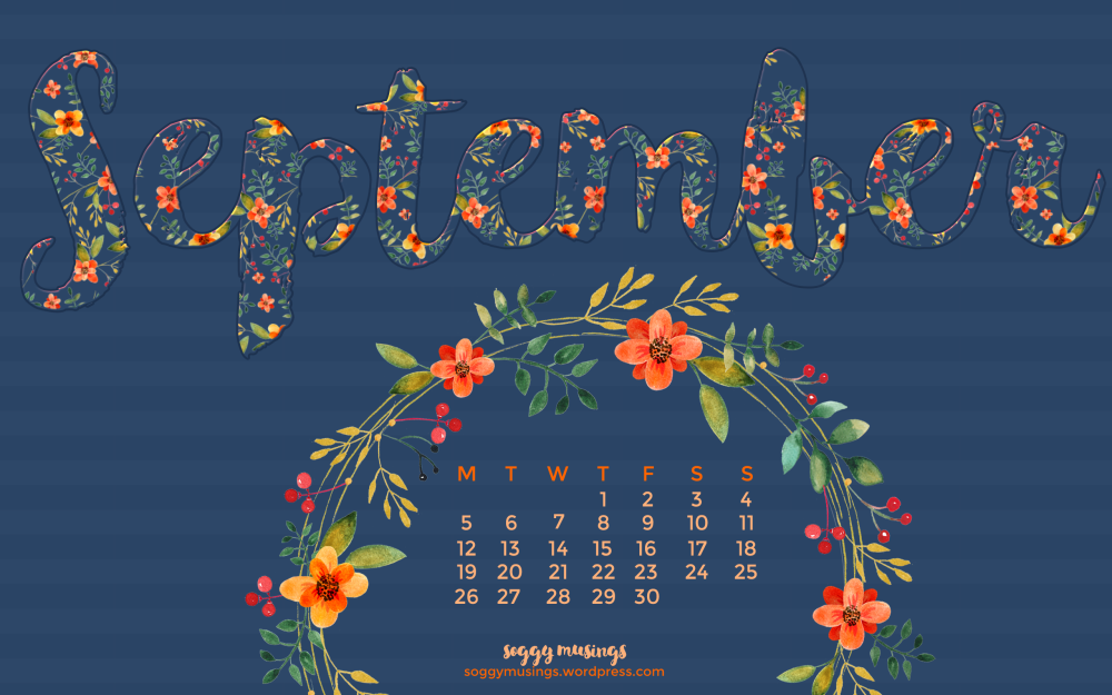 Сентябрь 2019 календарь