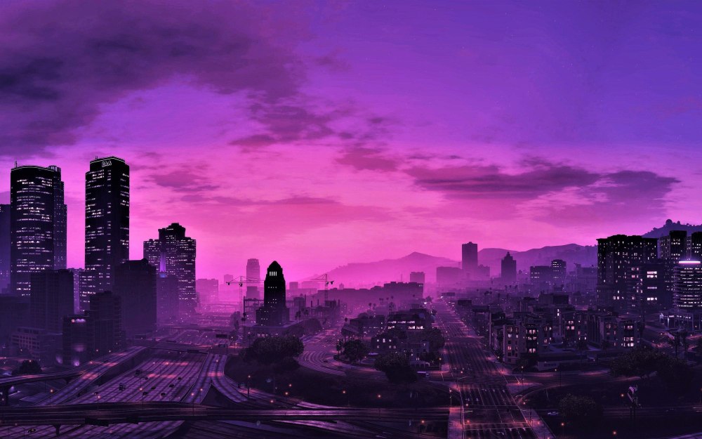 GTA 5 los Santos город арт