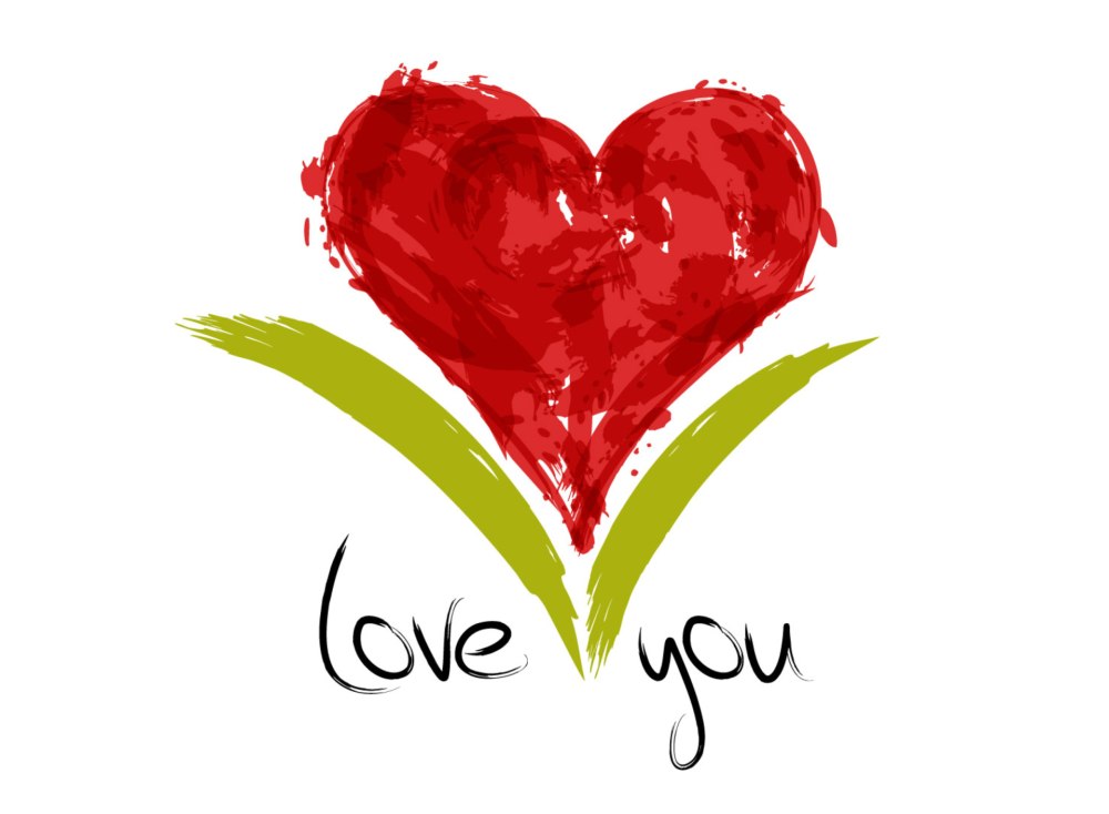 Обои i Love you