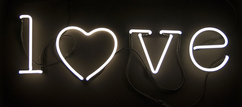Сердце с надписью Love