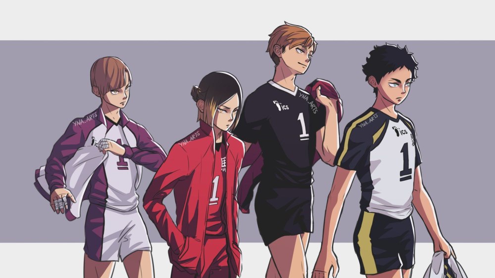 Haikyuu Нишиноя и Асахи