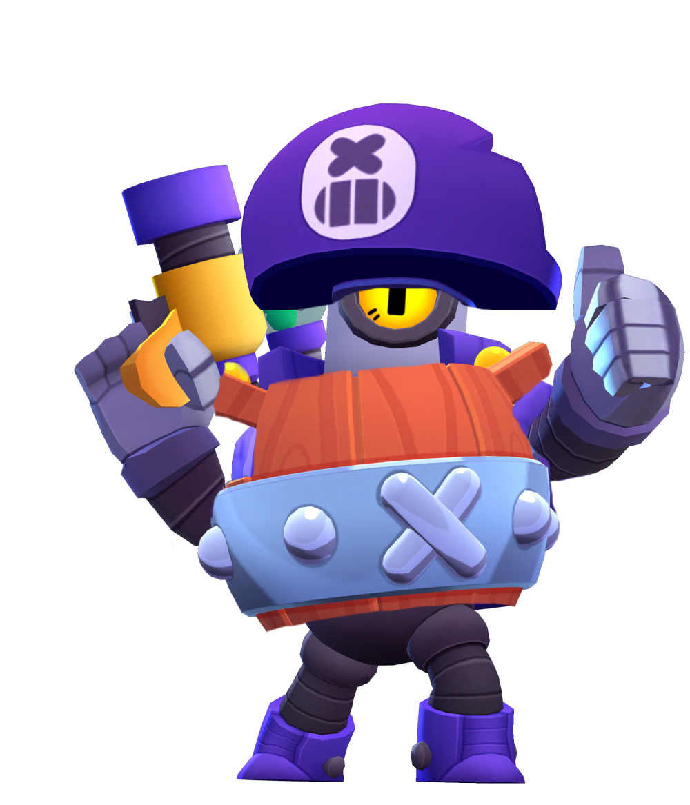 Леон арт Brawl Stars
