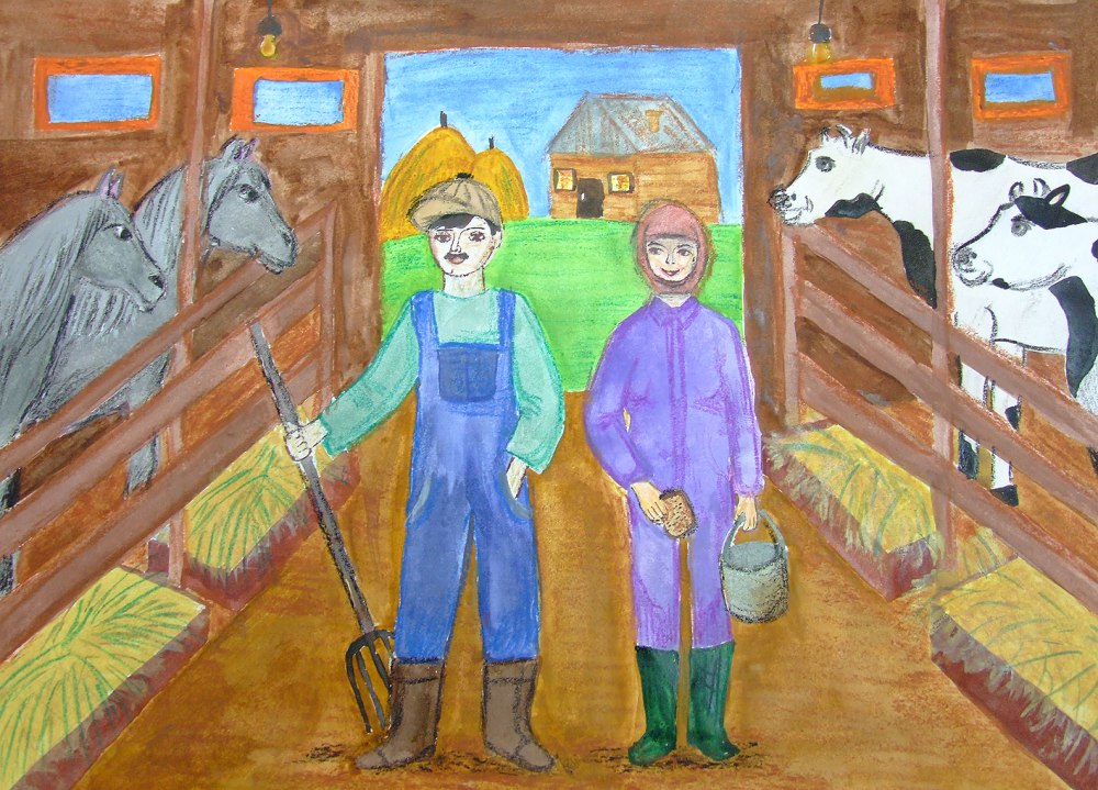 Труженики тыла конкурс рисунков