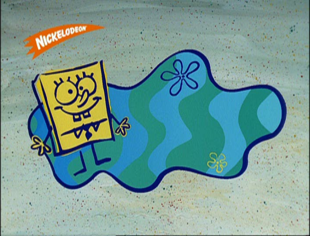 Spongebob надпись