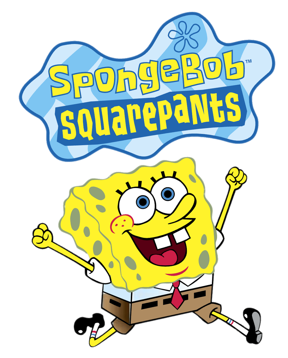 Спанч Боб Squarepants квадратные штаны