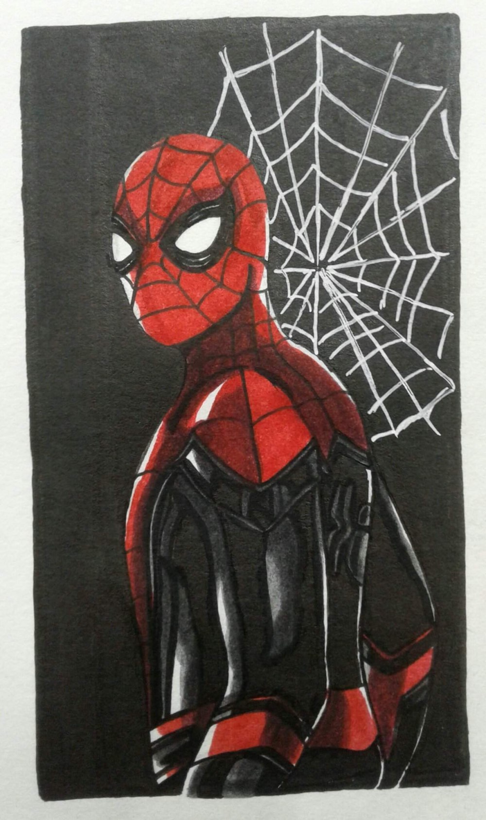 Spider man скетч