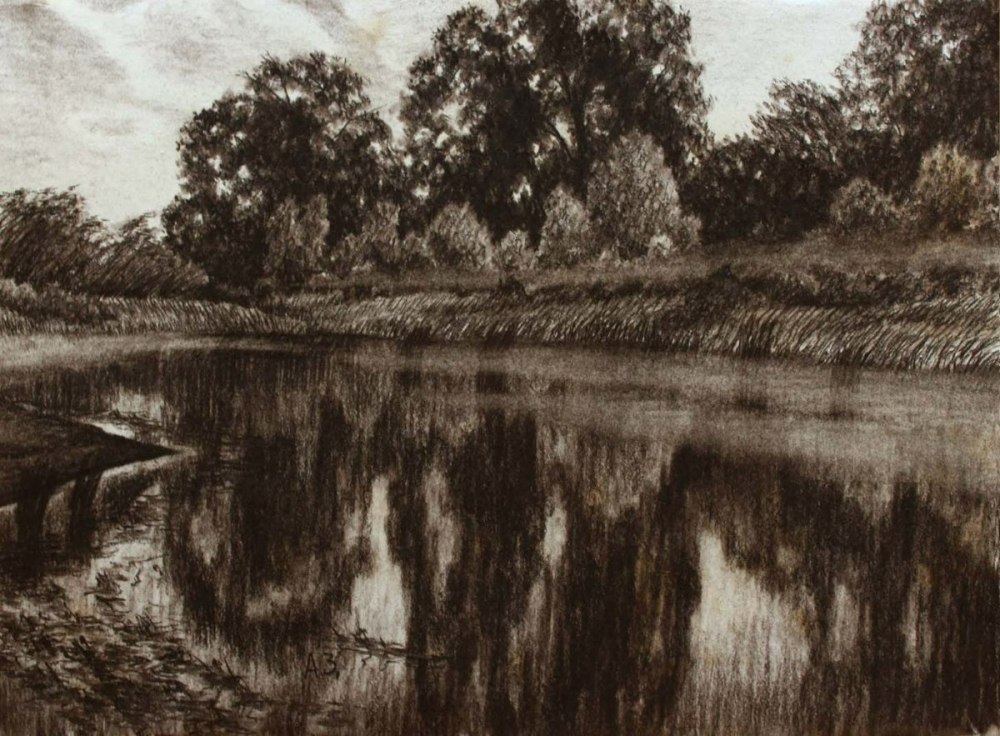 Пейзаж Графика