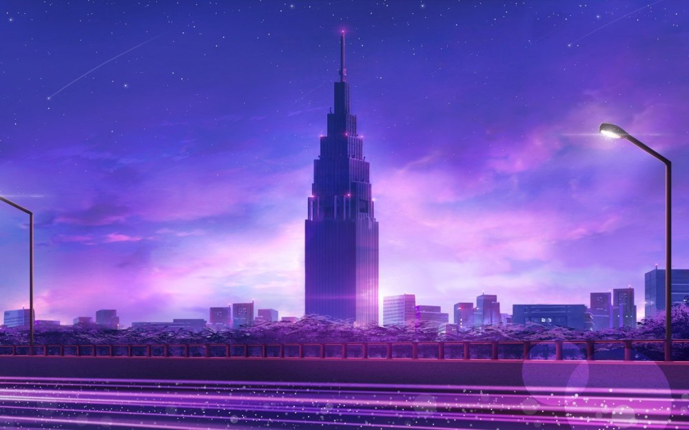 Cyberpunk 4к City