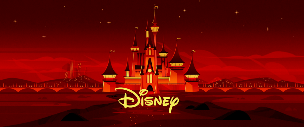 Walt Disney pictures замок
