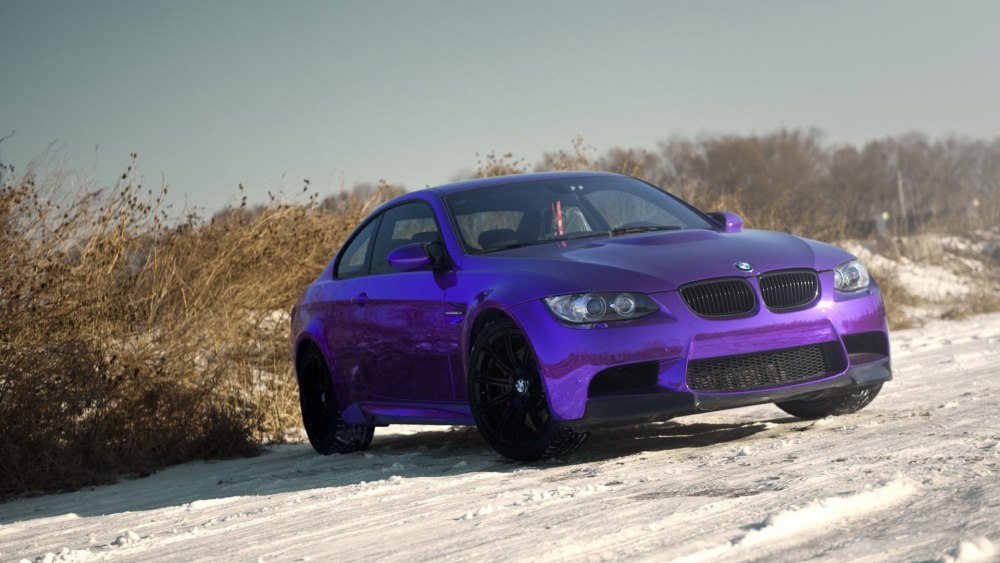 BMW m3 Purple