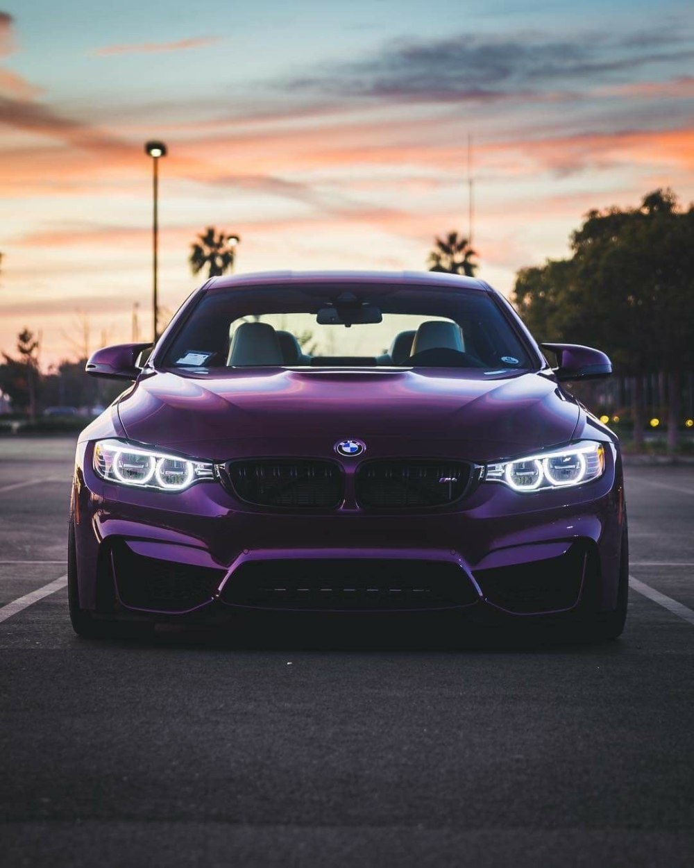 BMW m4 g82 фиолетовая