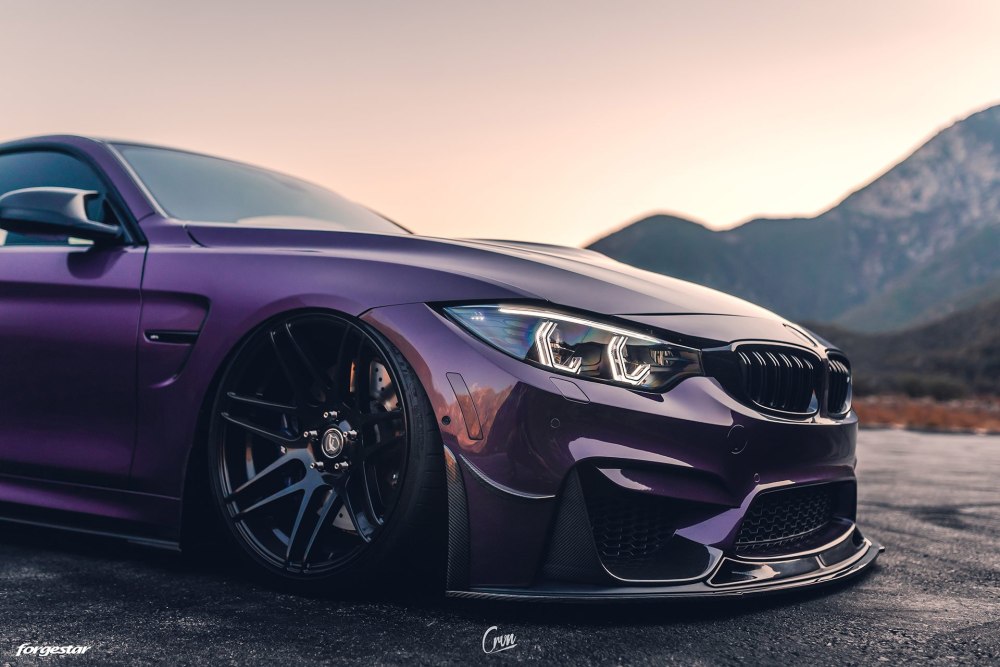 BMW m4 g82 фиолетовая