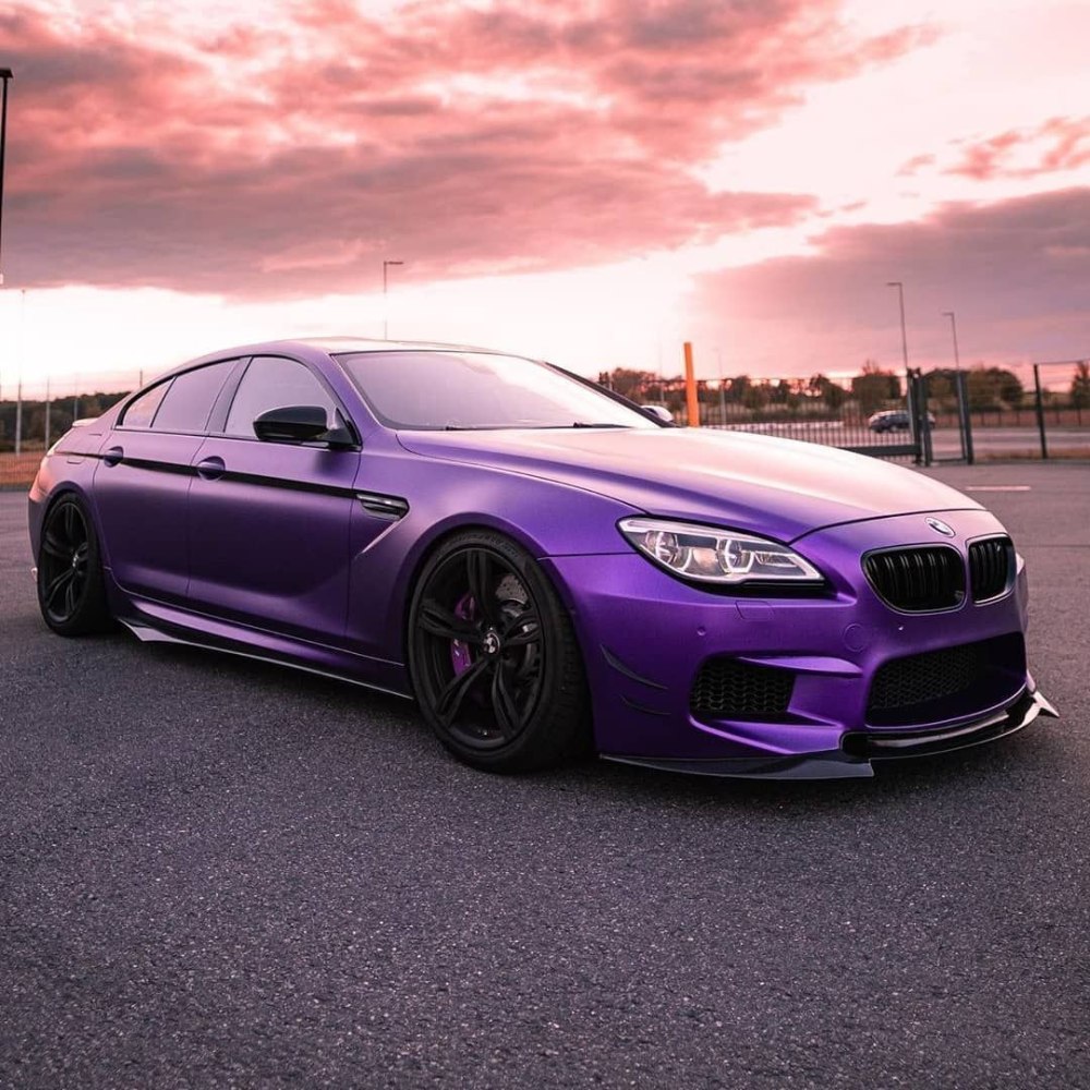 BMW e90 фиолетовый