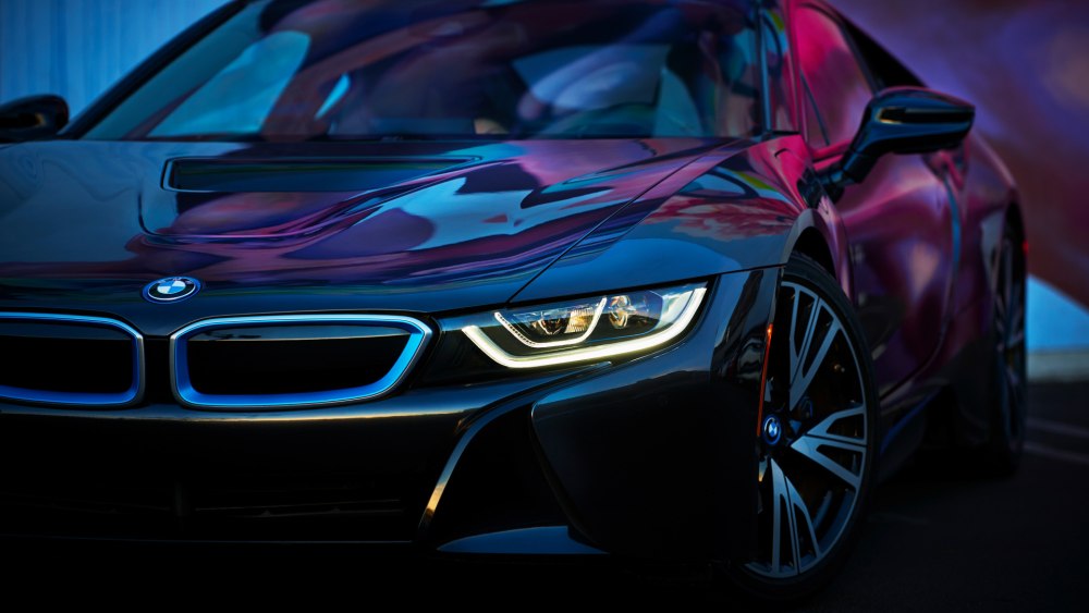 BMW m5 неон