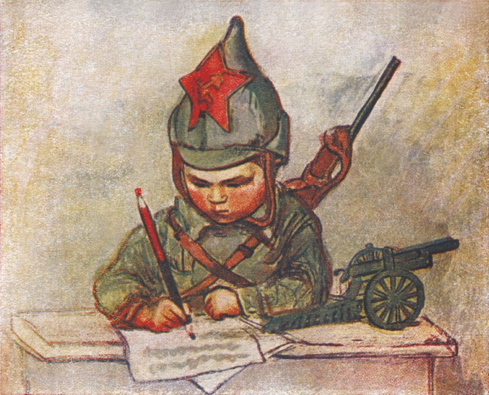 Картины на военную тему для детей