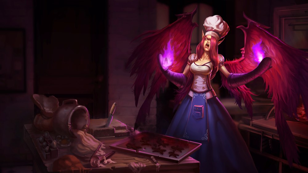 League of Legends Моргана арт