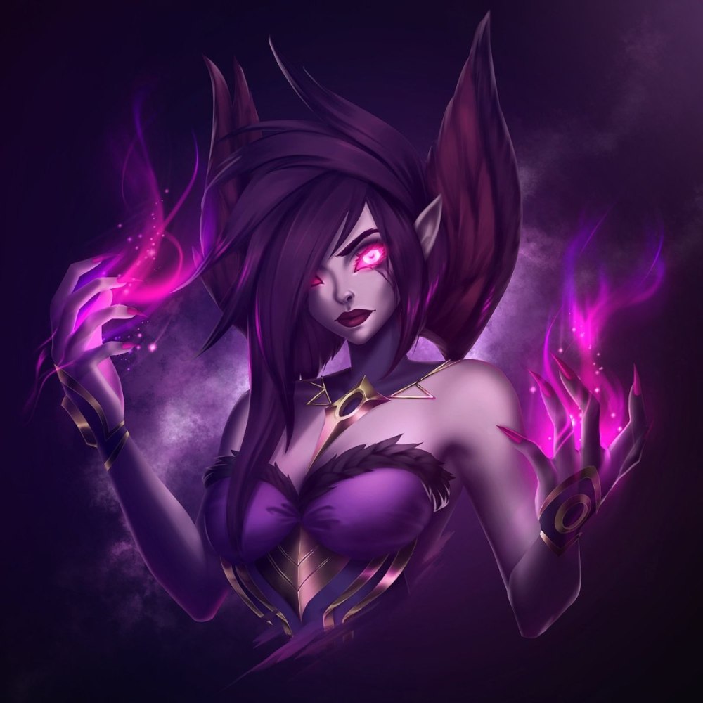League of Legends Моргана арт