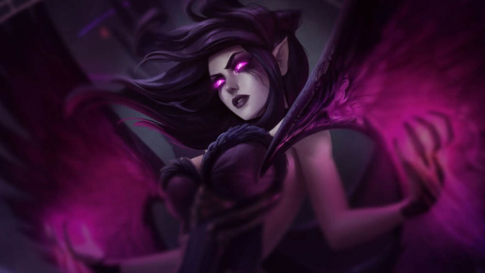 League of Legends Моргана арт