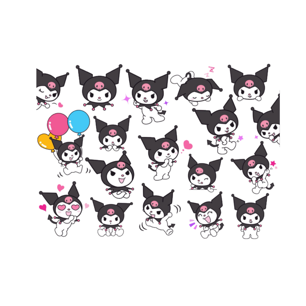 Инди КИД Kuromi наклейки