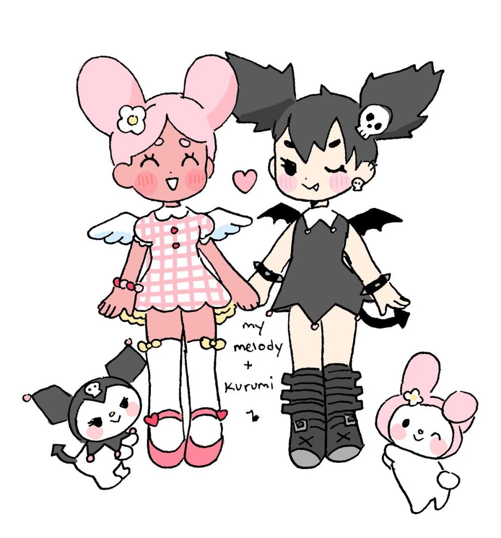 My Melody Kuromi аниме