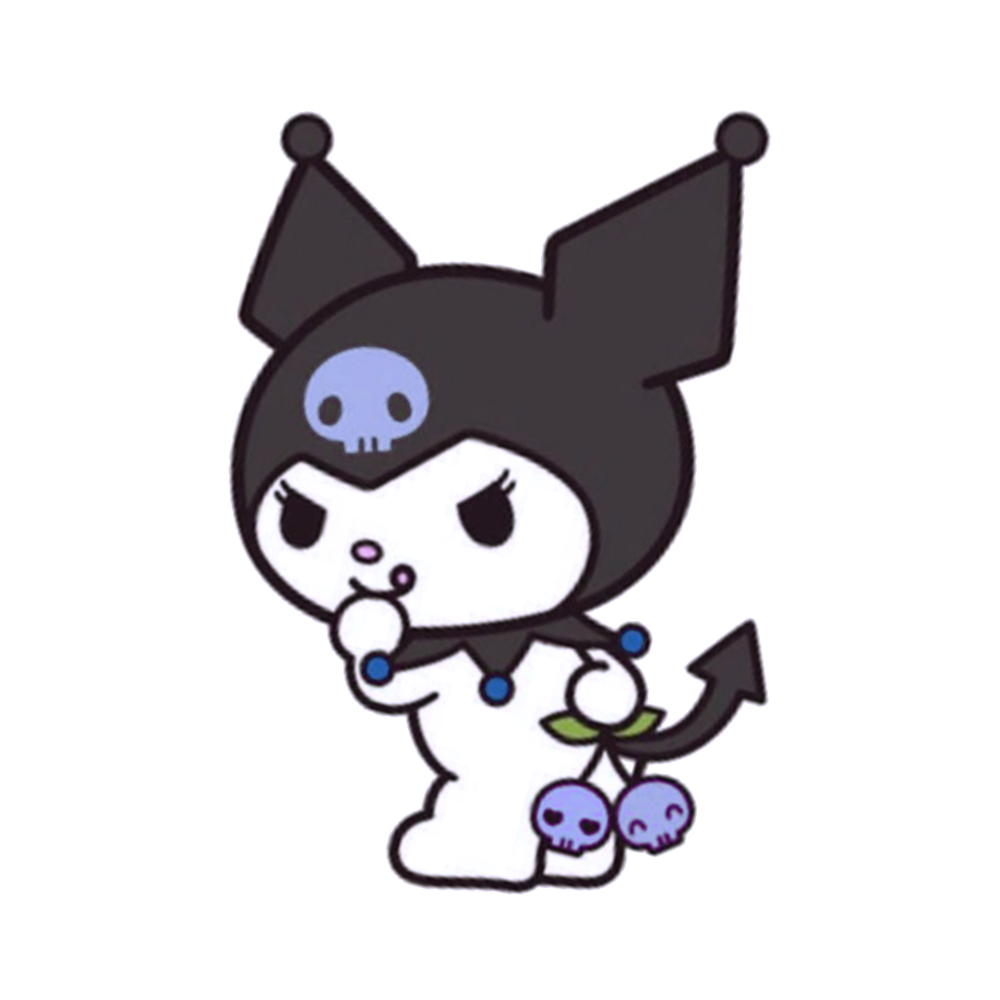 Стикеры Хеллоу Китти Kuromi