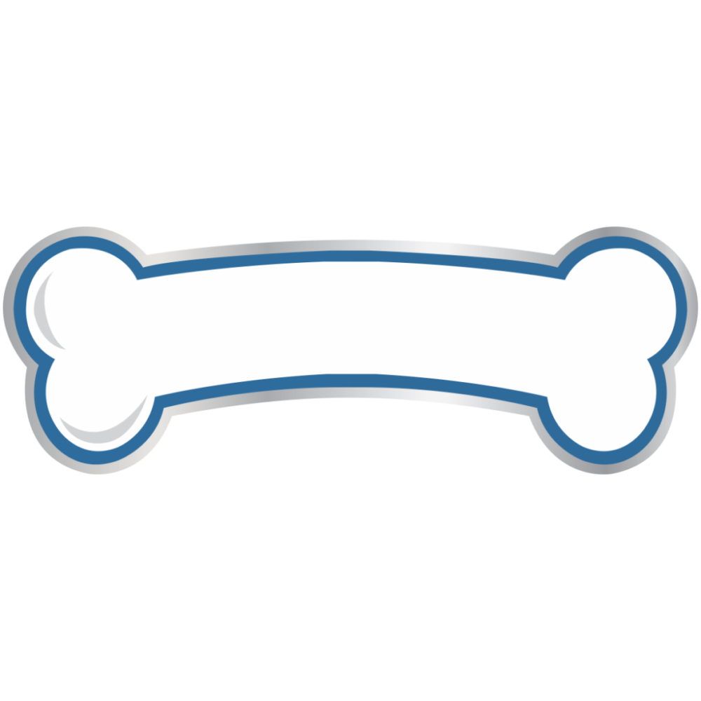 Силуэт косточки для собаки
