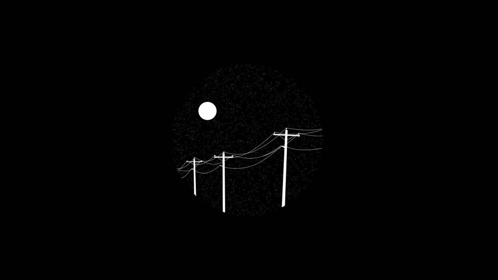 Черные обои