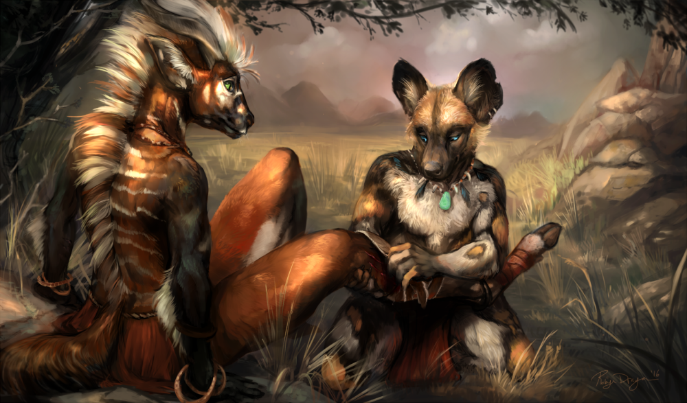 Фурри thanshuhai Fox