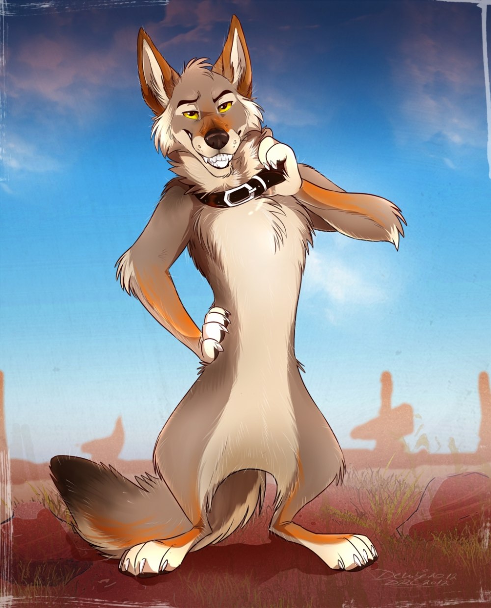 Furry волк