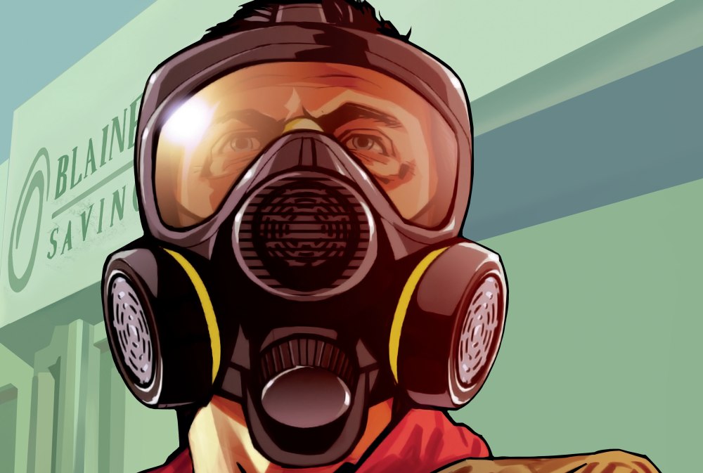 GTA 5 противогаз