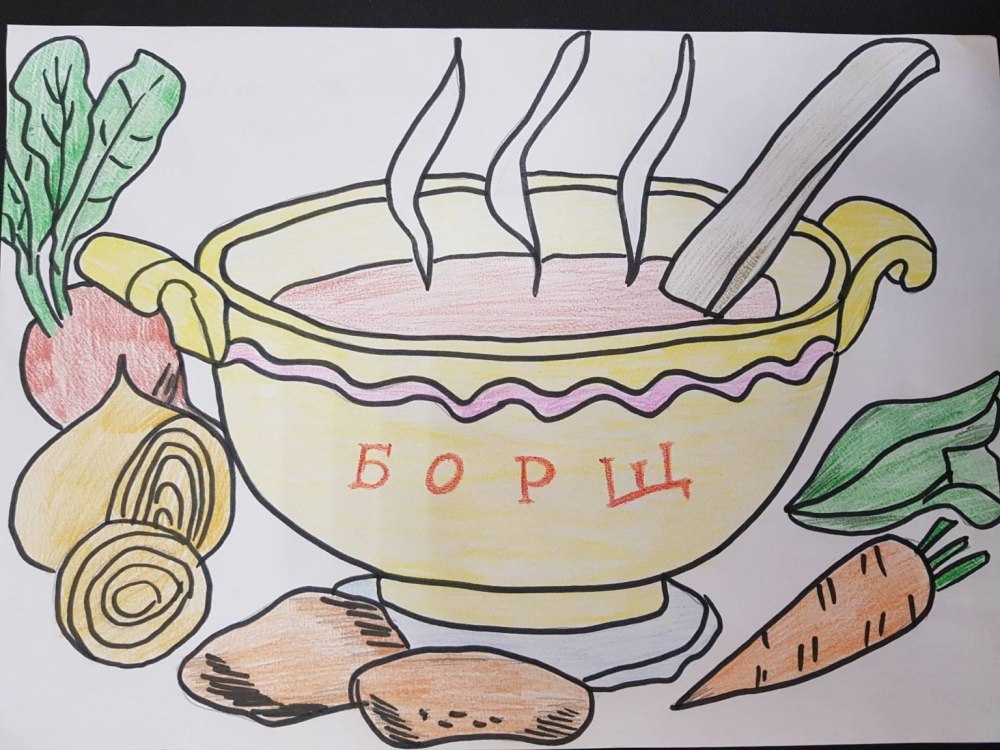 Нарисовать моя любимая школа