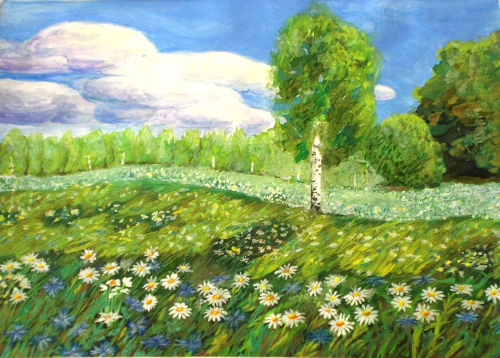 Родной край рисунок
