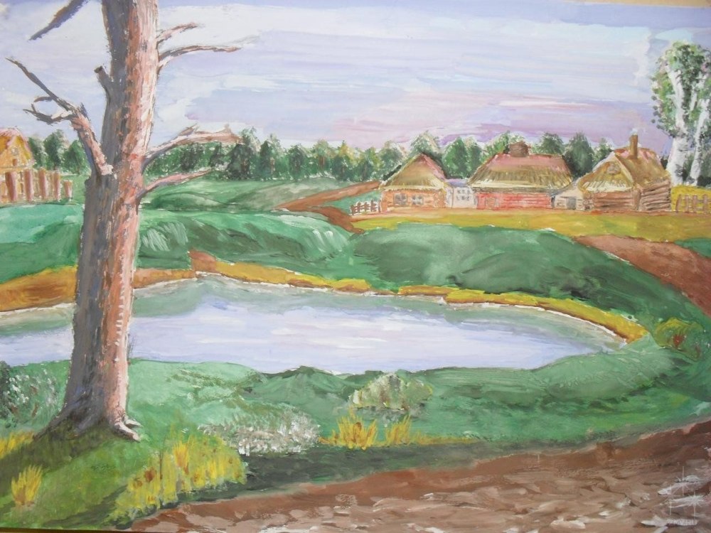 Рисунок малой Родины