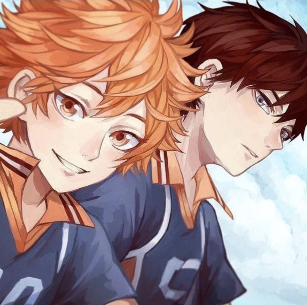 Haikyuu Кагеяма и Хината