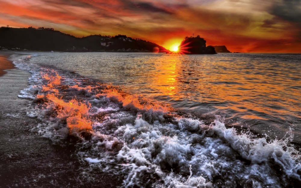 Красивое море
