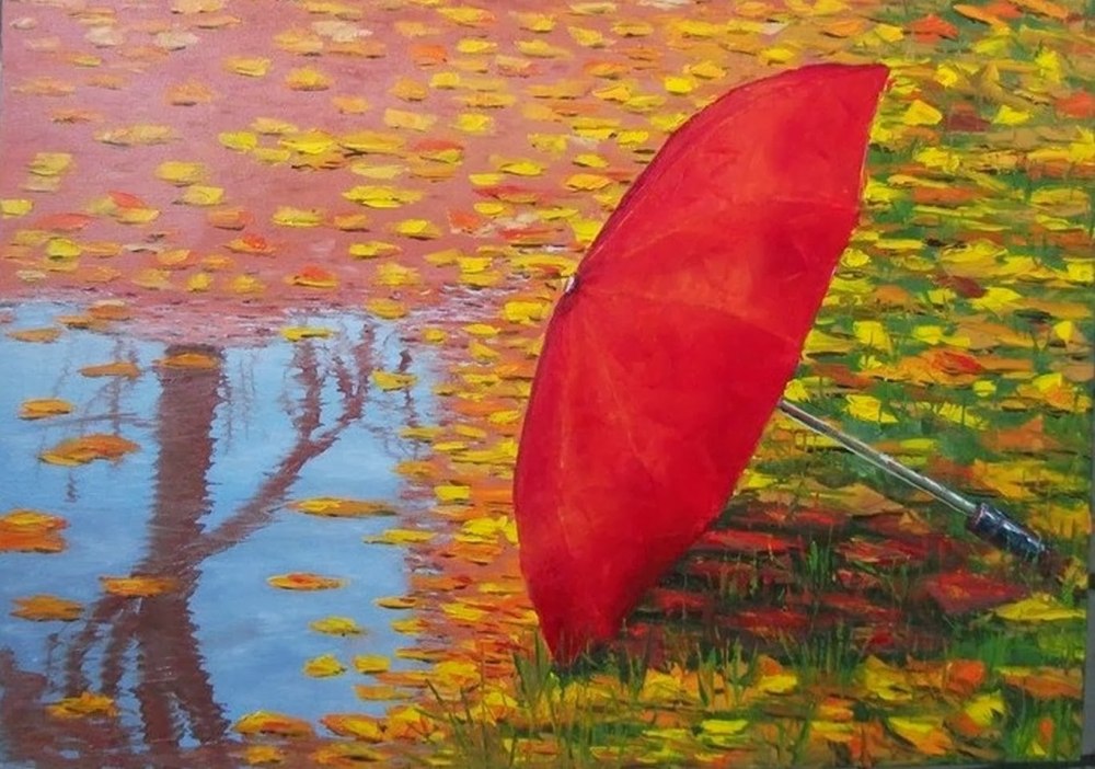 Корейский художник Aeppol осень