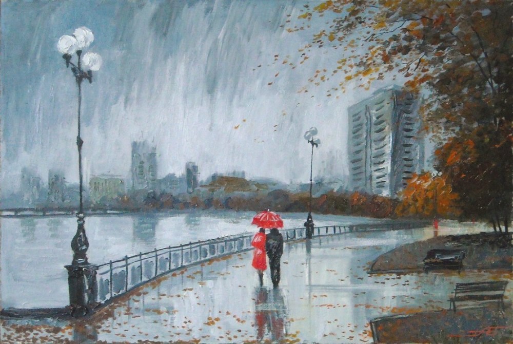 Рисунок на тему осень